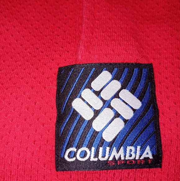 Columbia | VTG Red Polo Style Short Sleeve Mens Size Large - Picture 5 of 10